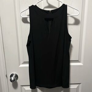Michael Kors tank top. Black with chest cutout